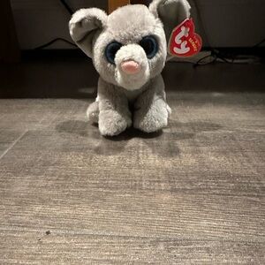 Ty Beanie Boos Whopper the Elephant 9" Plush Stuffed Animal Blue Glitter Eyes